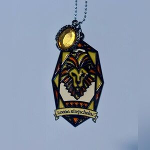 Disney Twisted Wonderland Twst Leona Kingscholar Stained Glass Keychain